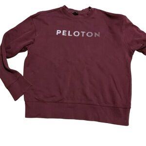 Peloton x adidas Burgundy pullover‎ Sweatshirt crewneck